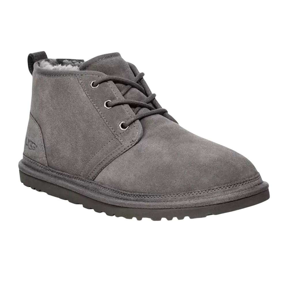 UGG Men's Neumel Suede Casual Boots Slippers in Grey Size 6